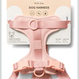 Wild One Pink Dog Harness Medium